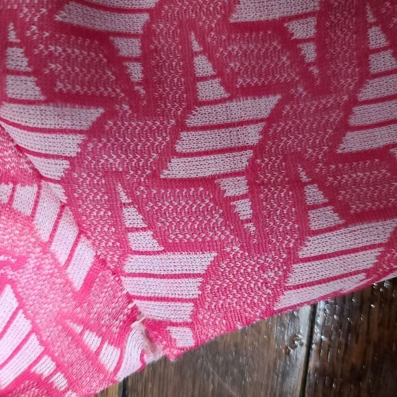 Vintage 60s 70s Pink Star Print 2 Piece Outfit Pajamas - Picture 16 of 16